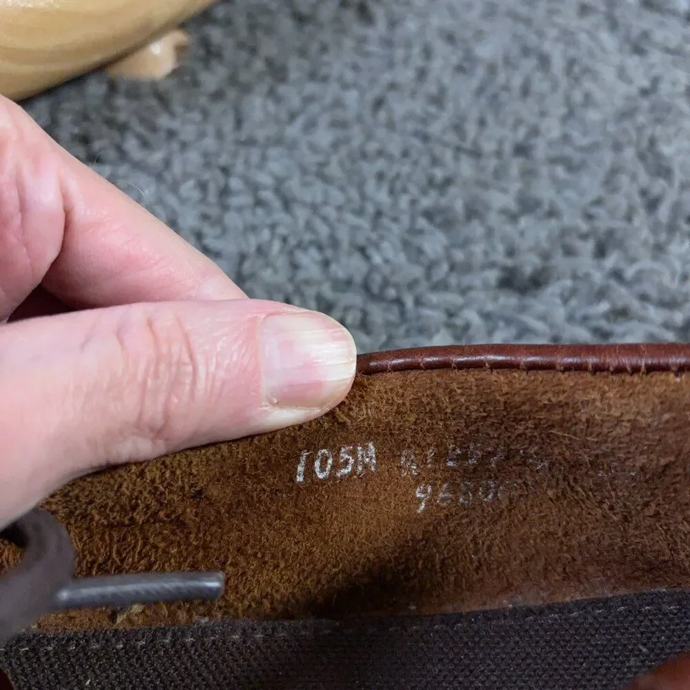 Timberland Classic Boat Shoe Mens Size 10.5 Brown Leather 2 Eye Preppy
